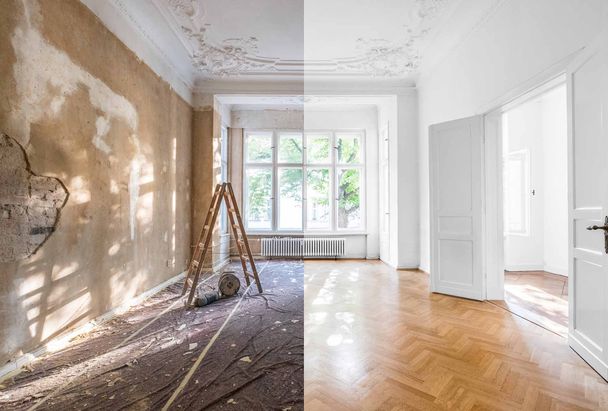 Renovation of a house